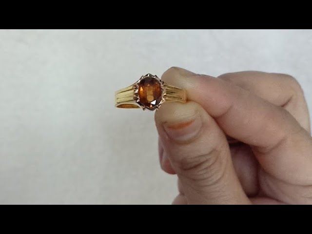 Solid Gold Birthstone CZ Toe Ring | eBay
