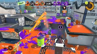 Splatoon 3: A battle of two halves in Tower Control [10(5)-5, Custom Wellstring V]