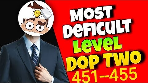 Dop2 gameplay level 451 --455 shorts delete part one #Rehman gamer 786.# Rehman 786th.