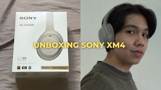 Unboxing 🎧 the Sony WH-1000XM4s in 2024 // Life lately shot on a camcorder (SONY CX405)