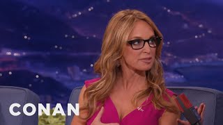 Sex Expert Dr. Jennifer Berman Teaches Conan How To Do 'Sexy Eyes' | CONAN on TBS