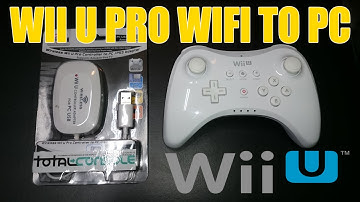 WII U PRO CONTROLLER WIRELESS TO PC