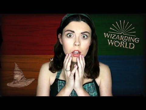 Taking the NEW Sorting Hat Quiz on the Wizarding World App!