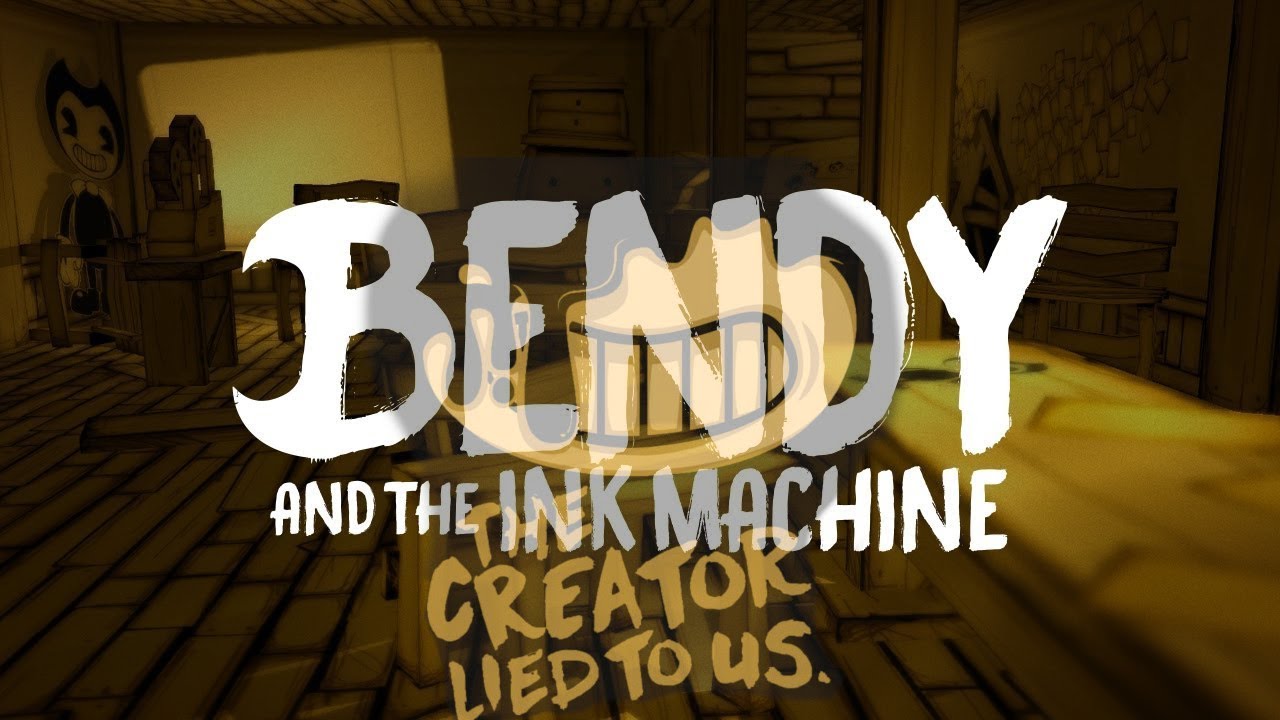SO MUCH INK! Can we draw something? || Bendy and The Ink Machine - Chapter 1