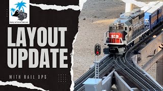 WINTER LAYOUT UPDATE - with Rail Ops