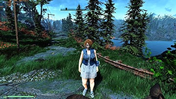 Fallout 4 Remake Ray Tracing VERY HARDCORE FULL MOD Part 11 Magnificent landscape