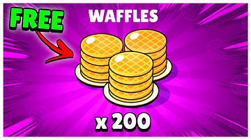 HOW TO GET 200 FREE WAFFLES in Brawl Stars!! 🤯🔥