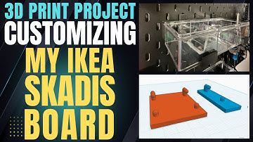 3D Printing IKEA Skadis Pegboard Mounts