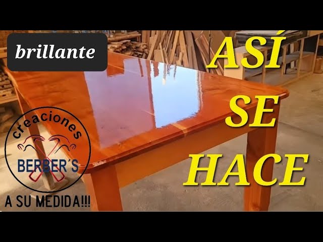 DIY: Cómo aplicar Poliuretano para Maderas da Interior 