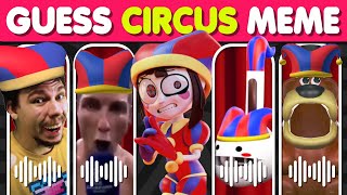 Guess the MEME by Song 🎤🎪 | The Amazing Digital Circus Edition | MrBeast, Skibidi, John Cena