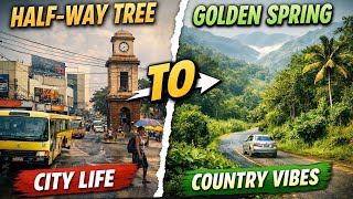 This is Kingston JAMAICA in 2026 | Driving Through Half-Way Tree To Golden Spring 🇯🇲