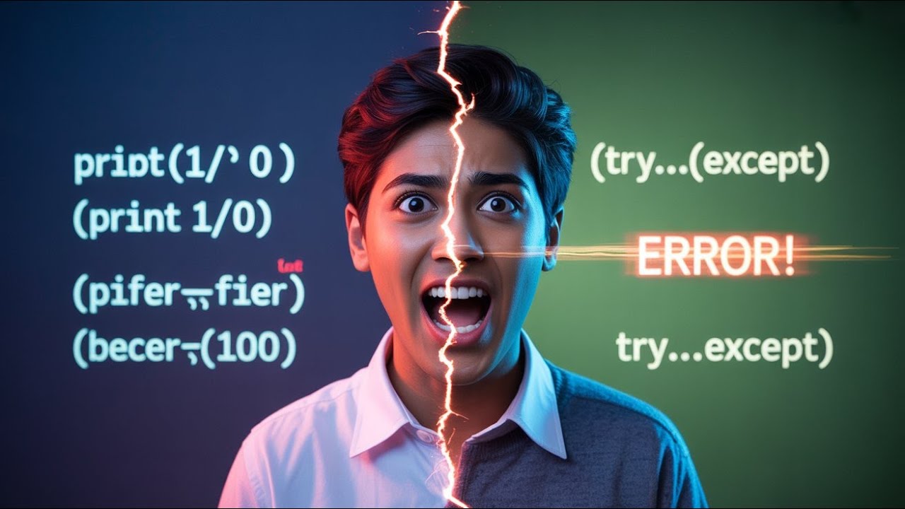 Lect 28 : Try and except in Python | Python Live Class - YouTube