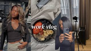 what a work day looks like as a creator | shooting content, staycations & more