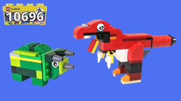 LEGO 10696:Dinosaurs 恐竜の作り方【レゴクラシック レシピ】
