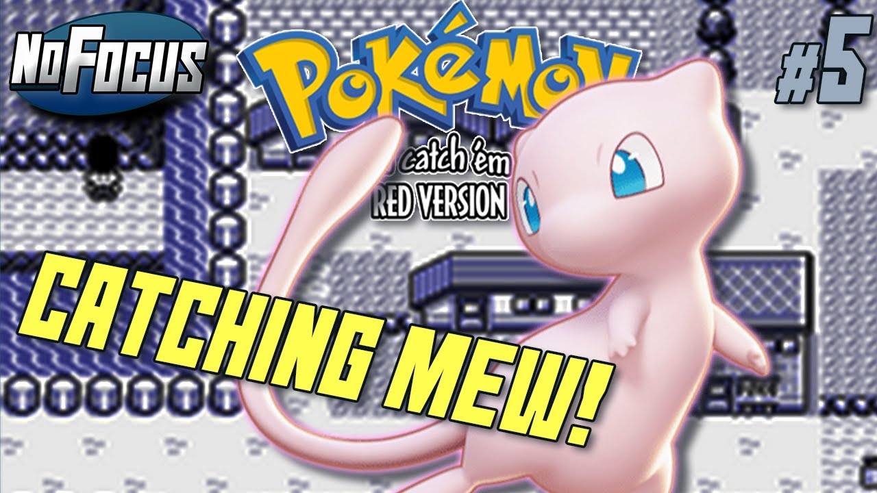 Catching MEW Pokémon RED PART 5 YouTube