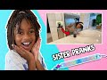 EPIC SISTER PRANKS! Elli Plays Funny Pranks On Naiah