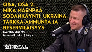 Q&A Mika Mäenpää, osa 2 - Sodankäynti, Ukraina, tarkka-ammunta ja reserviläisyys