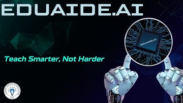 EDUAIDE.AI : AI tool to Make Life Easier for Teachers in 2025 | latest trends in education #drlara