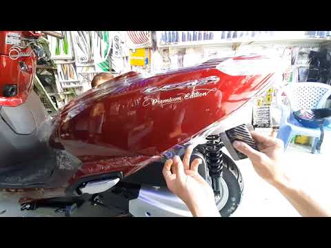 Dán Keo Trong Xe Lead 2020 | Dán Keo Xe Honda LEAD 2020 Màu Đỏ Mận Cực Đẹp