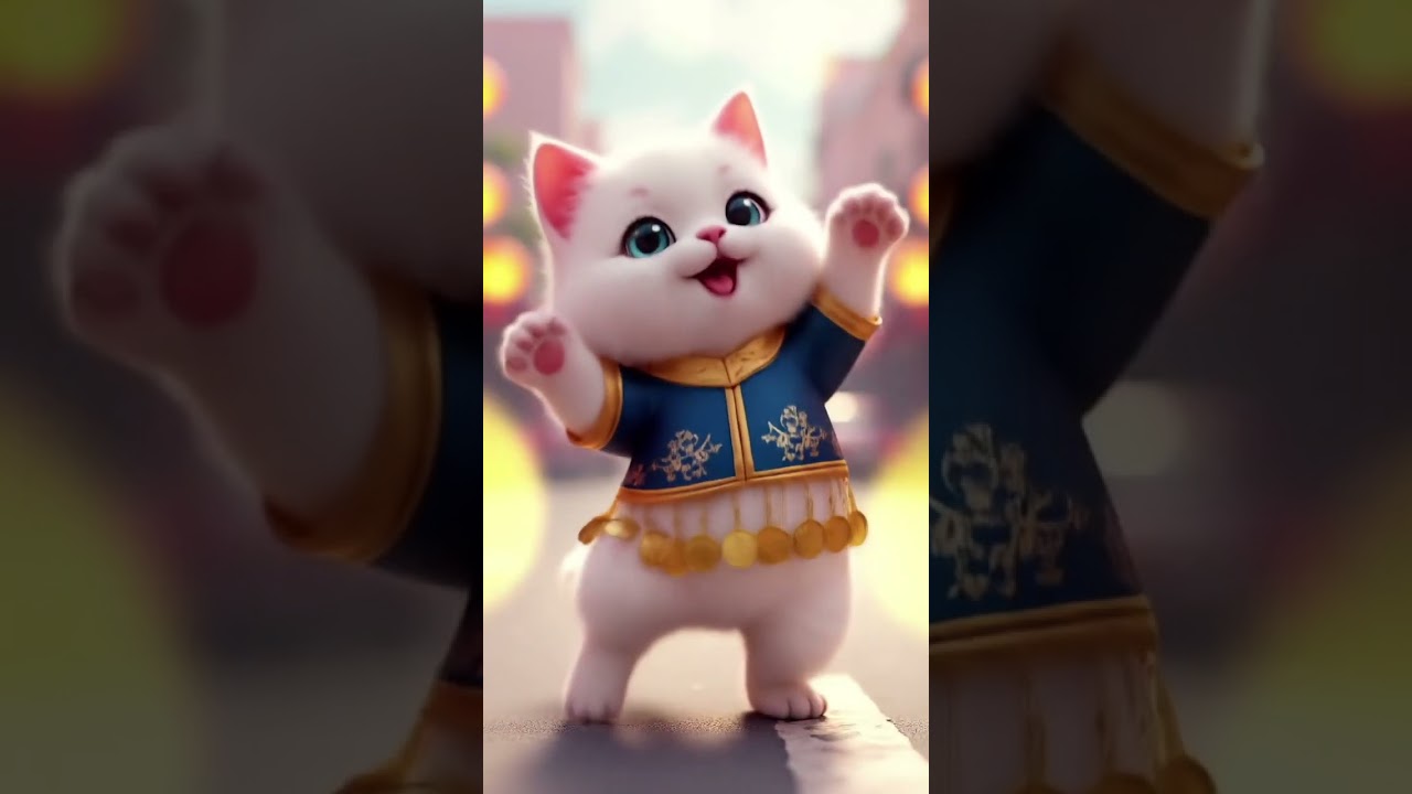 Paw-some Dance Moves by the Cutest Cats! 🐾🎶