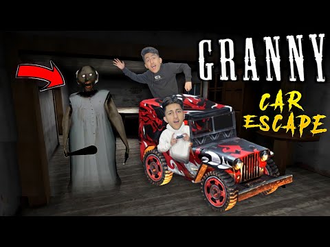 Granny Car Escape Funny Gameplay | Horror Game Granny- Part 2