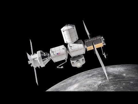 Lockheed Martin Lunar Gateway Animation #IAC2018