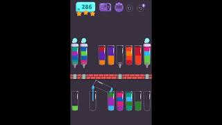 Cups - Water Sort Puzzle Level 286 ⭐️⭐️⭐️ screenshot 4