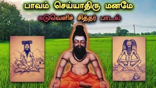 பாவம் செய்யாதிரு மனமே | கடுவெளி சித்தர் பாடல்| Pavam seiyathiru maname song | lyrics version