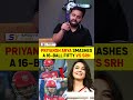 PRIYANSH ARYA SMASHES A 16 BALL FIFTY VS SRH #priyansharya #ipl2026 #srhvspbks