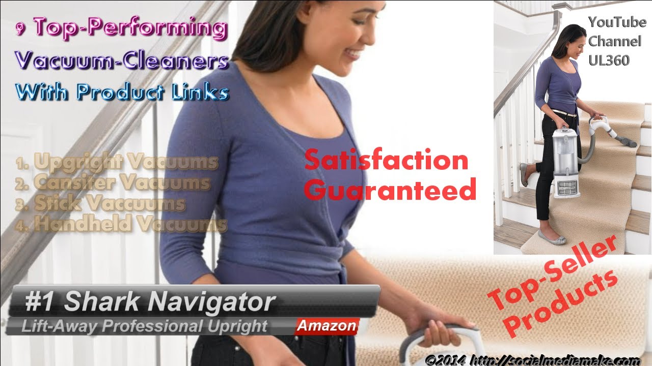 9 TopPerforming BestSeller Vacuum Cleaners Quick Product Overview