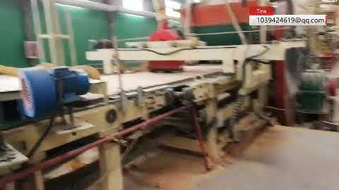 Particle board hot press machine/production line