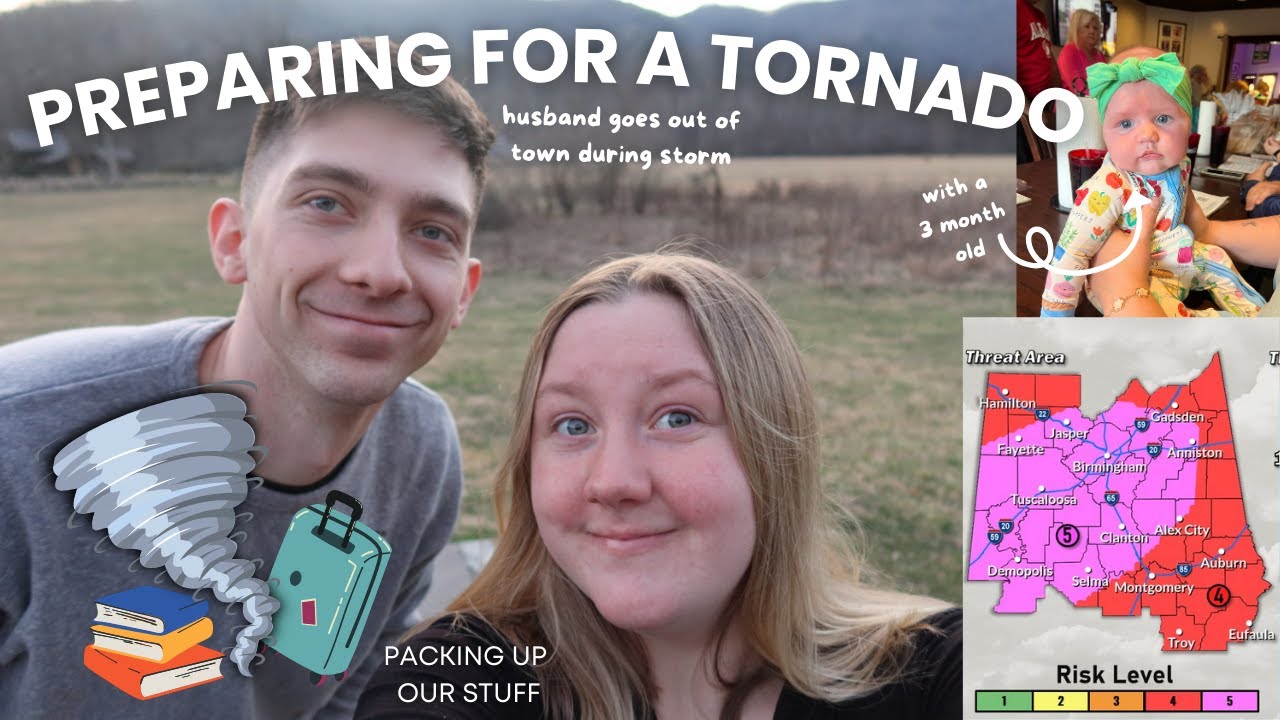 PREPPING FOR A TORNADO | 23 year old parents