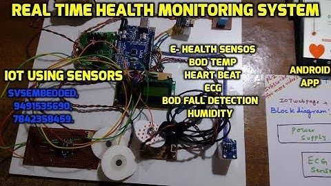 Real Time Patient Health Monitoring System Through IOT Using Sensors, Android App