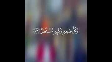 سورة القمر آية 51 صوت الشيخ ياسر الدوسري 2024