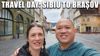 Travel vlog - Transylvania Train Journey | Travel from Sibiu to Brașov through Mountains & Villages