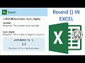 How to Use ROUND Function in Excel | Keep Specific Digits After Decimal Easily!#excel