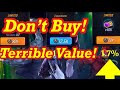 DON'T BUY! SAVE TERROR! NICE TRY SCOPELY! WE WON'T FALL FOR YOUR SILLY Tricks! MARVEL STRIKE FORCE