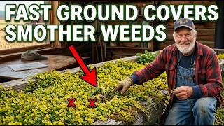 Stop Weeding FOREVER! 9 FAST SPREADING Ground Covers That Choke Out Weeds
