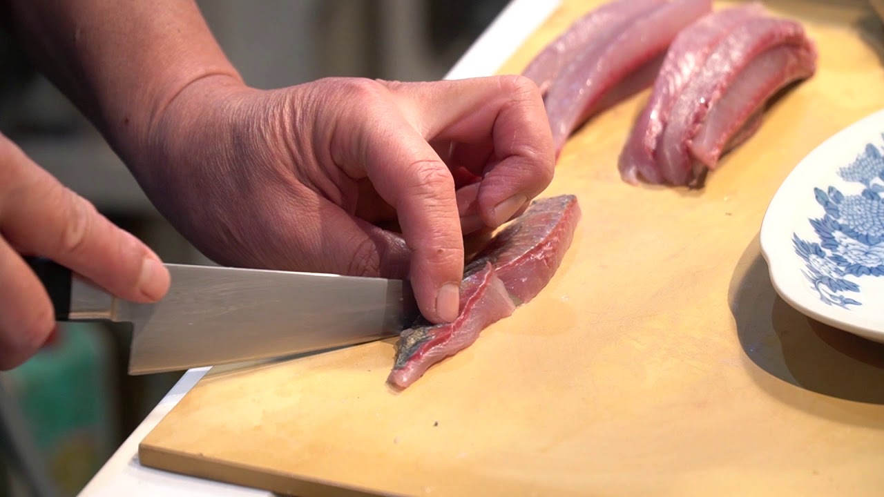 【浜チョク】アジの四段活用　講師：上田勝彦