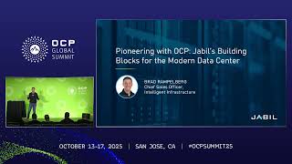 Pioneering with OCP Jabils Building Blocks for the Modern Data Center presented by Jabil