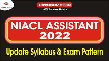 NIACL ASSISTANT Update Syllabus & Pattern 2022 | Important Books | Sample Paper | Study Material