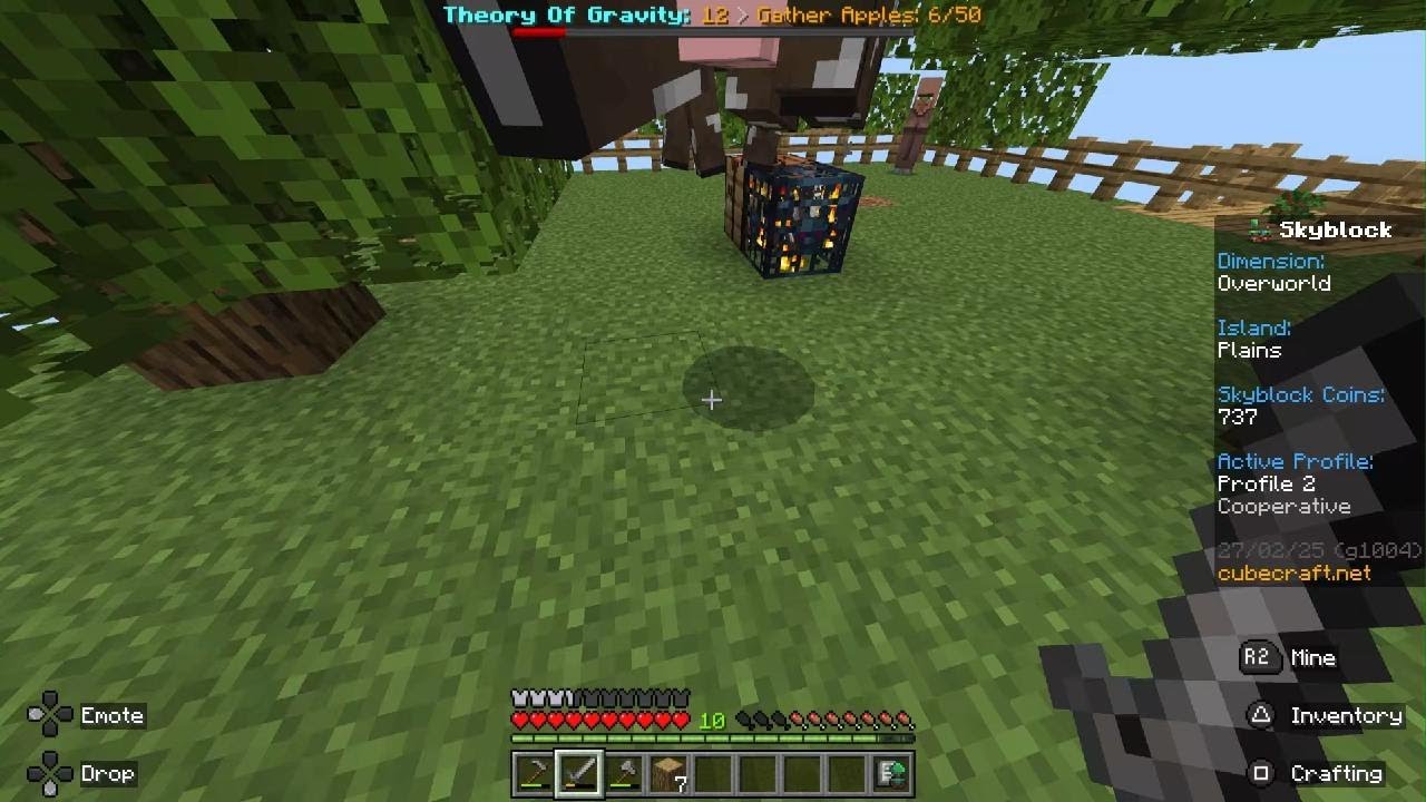 Minecraft SkyBlock part 3 - YouTube
