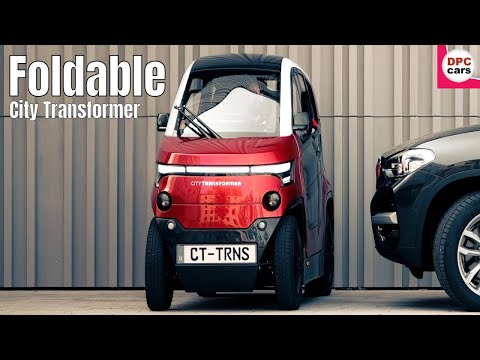 City Transformer is a Foldable Electric Car From Israel