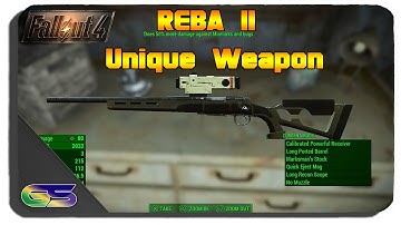Fallout 4 - How To Get the Reba II Unique Weapon