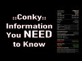 Conky System Info for Ham Radio Digital Operators
