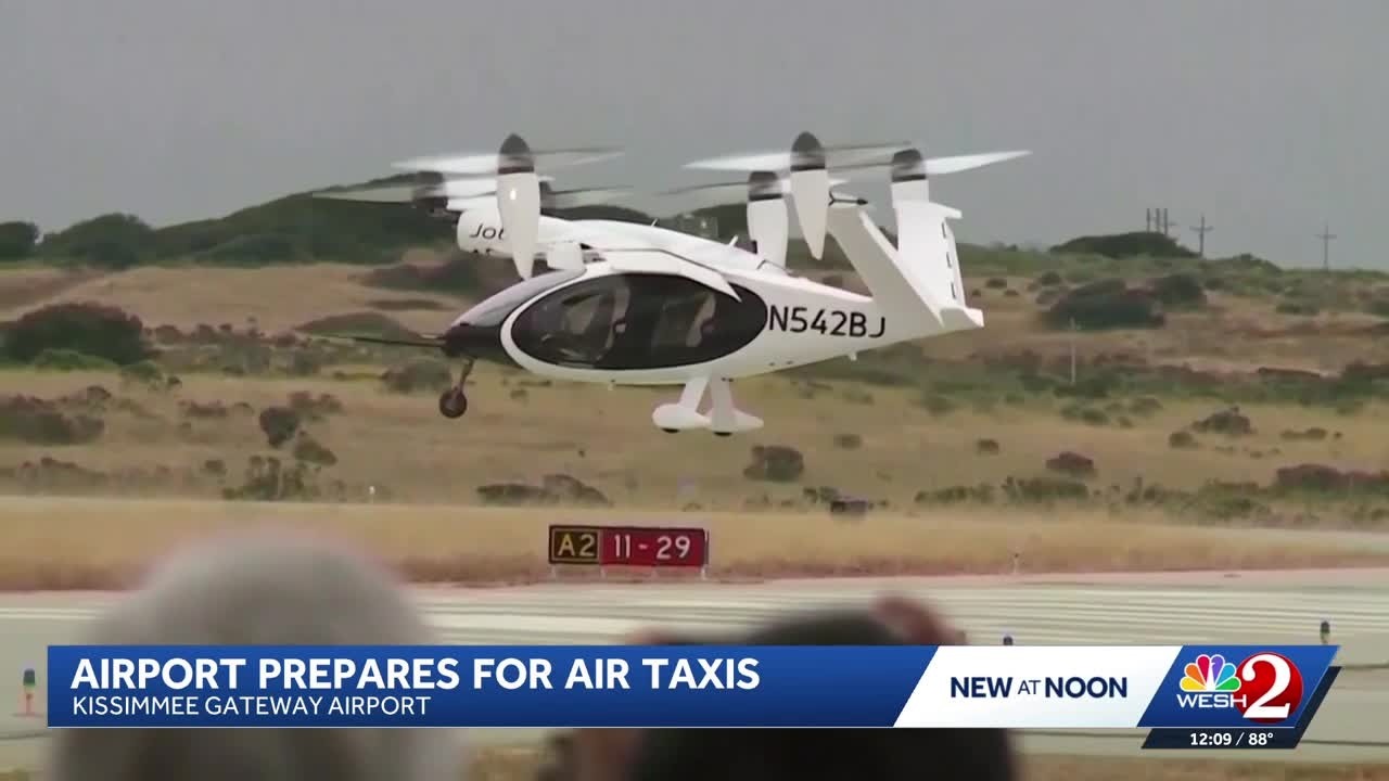 Kissimmee Gateway Airport tests air taxi technology