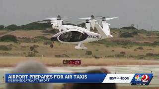Kissimmee Gateway Airport tests air taxi technology