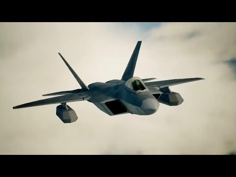 Ace Combat 7 - Skies Unknown F-22A Raptor Trailer (PS4, Xbox One, PC)