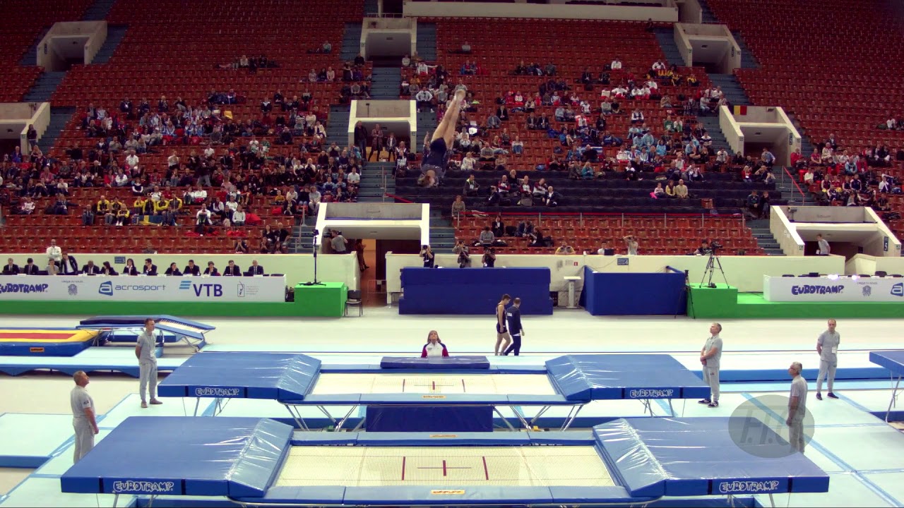 artistic travel DRISCOLL Katherine (GBR) - 2018 Trampoline Worlds, St. Petersburg (RUS) - Qualif Trampoline R1