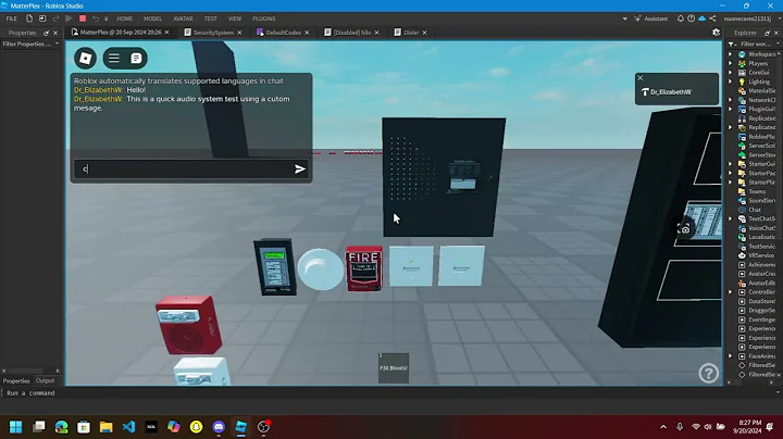 Quick Test: NFS2-640 Audio with Custom Message